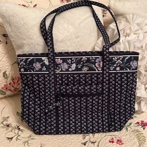 Vera Bradley Shoulder Tote - Perennial Buds